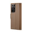 Samsung Galaxy S21 Ultra 5G CaseMe 023 Leather RFID Phone Case Brown - 3