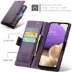 Samsung Galaxy A32/M32 5G CaseMe 023 Butterfly RFID Leather Case Purple - 4