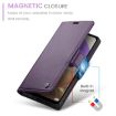 Samsung Galaxy A32/M32 5G CaseMe 023 Butterfly RFID Leather Case Purple - 5