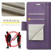 Samsung Galaxy A32/M32 5G CaseMe 023 Butterfly RFID Leather Case Purple - 6