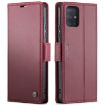 Samsung Galaxy A71 4G CaseMe 023 Leather Phone Case Wine Red RFID - 2