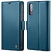 Samsung Galaxy A70/A70s CaseMe 023 RFID Leather Phone Case - Blue - 1