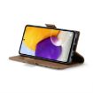 Samsung Galaxy A72 CaseMe 023 Butterfly Buckle RFID Leather Case Brown - 5