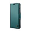Samsung Galaxy S10 CaseMe 023 Butterfly Buckle RFID Leather Case Blue - 2