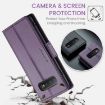 Samsung Galaxy S10 CaseMe 023 Butterfly Buckle RFID Leather Case Purple - 6