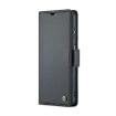 Samsung Galaxy A14 CaseMe 023 Butterfly Buckle RFID Leather Case Black - 2