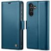 Samsung Galaxy A24 4G CaseMe 023 Leather Phone Case - Blue RFID Anti-theft - 1