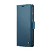 Samsung Galaxy A24 4G CaseMe 023 Leather Phone Case - Blue RFID Anti-theft - 2