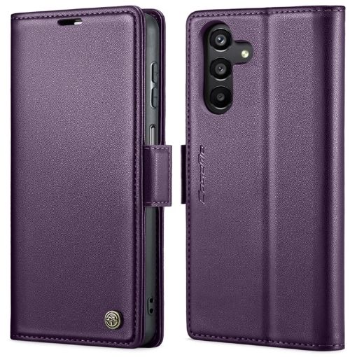 Samsung Galaxy A24 4G CaseMe 023 Butterfly Leather Case Pearly Purple - 1