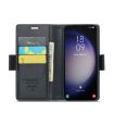 Samsung Galaxy S24+ CaseMe 023 Butterfly Buckle RFID Leather Case Black - 4