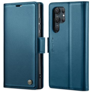 Samsung Galaxy S24 Ultra CaseMe 023 Butterfly Buckle RFID Leather Case - 1