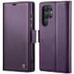 Samsung Galaxy S24 Ultra CaseMe 023 Butterfly Leather Case - Pearly Purple - 1