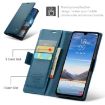 Samsung Galaxy A05s CaseMe 023 Butterfly Buckle RFID Leather Case Blue - 7
