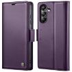 Samsung Galaxy A05s CaseMe 023 Butterfly Buckle RFID Leather Case Purple - 1