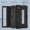 TCL Tab 8 LE/WiFi Silicone Hybrid PC Tablet Case with Holder - Black - 3
