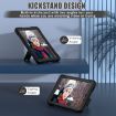 TCL Tab 8 LE/WiFi Silicone Hybrid PC Tablet Case with Holder - Black - 6