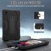 TCL Tab 8 LE/WiFi Silicone Hybrid PC Tablet Case with Holder - Black - 7