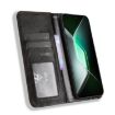 Infinix GT 30 Pro 5G Black Retro Leather Magnetic Buckle Phone Case - 4