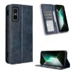 Infinix GT 30 Pro 5G Blue Leather Phone Case with Magnetic Buckle - 1