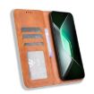 Infinix GT 30 Pro 5G Brown Leather Phone Case with Magnetic Buckle - 4