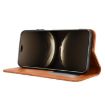 Huawei nova 14 Ultra 5G Leather Phone Case, Magnetic Buckle, Brown Retro - 5
