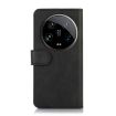 Xiaomi 14 Ultra Black Cow Texture Leather Phone Case - 4