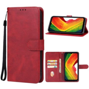 Ulefone Power Armor 18 Ultra Leather Phone Case - Red - 1