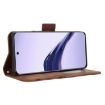 Realme 14 Pro Lite 5G Brown Leather Phone Case with Card Slots - 7