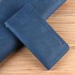 Realme C71 4G Blue Leather Phone Case with Card Slots - Calf Texture - 2