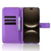 Huawei nova 14 Pro 5G Purple Diamond Texture Leather Phone Case - 4