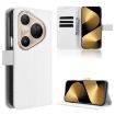 Huawei Pura 80 Ultra 5G White Diamond Texture Leather Phone Case - 1
