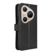 Huawei Pura 80 Ultra 5G Black Diamond Texture Leather Phone Case - 3