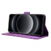 Xiaomi 14 Ultra Purple Diamond Texture Leather Phone Case - 5