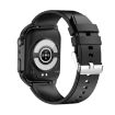 TK12 1.96" IP67 Waterproof Smart Watch with ECG, Bluetooth Call, Black - 3