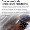 TK12 1.96" IP67 Waterproof Smart Watch with ECG, Bluetooth Call, Black - 9