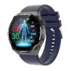 TK20 Smart Watch - 1.39" ECG, Remote Care, Temp Monitor, Blue Silicone Band - 1