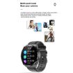 TK20 Smart Watch - 1.39" ECG, Remote Care, Temp Monitor, Blue Silicone Band - 5