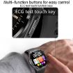 TK20 Smart Watch - 1.39" ECG, Remote Care, Temp Monitor, Blue Silicone Band - 7
