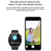 TK20 Smart Watch - 1.39" ECG, Remote Care, Temp Monitor, Blue Silicone Band - 8