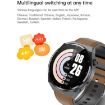 TK20 Smart Watch - 1.39" ECG, Remote Care, Temp Monitor, Blue Silicone Band - 9