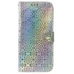 Infinix Hot 50 Pro 4G Silver Leather Phone Case with Magnetic Buckle - 2