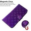 Infinix Hot 50 Pro 4G Purple Leather Phone Case with Magnetic Buckle - 6