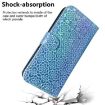 Infinix Hot 50 Pro+ 4G Blue Leather Phone Case with Magnetic Buckle - 7