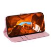 Infinix Zero 40 4G/5G Pink Leather Phone Case with Magnetic Buckle - 5