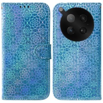 Infinix Zero 40 4G/5G Blue Magnetic Buckle Leather Phone Case - 1