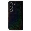 Tecno Camon 40 Pro 4G Black Magnetic Leather Phone Case - 3