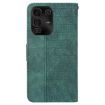 Infinix Note 50 Pro+ Green Geometric Embossed Leather Phone Case - 4