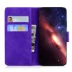 Infinix Hot 50 Pro 4G Flip Leather Case - Tiger Embossing, Purple - 5