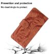 Infinix Hot 50 Pro 4G Brown Tiger Embossing Flip Leather Case - 7