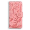 Infinix Hot 50 Pro+ 4G Pink Tiger Embossing Flip Leather Case - 3